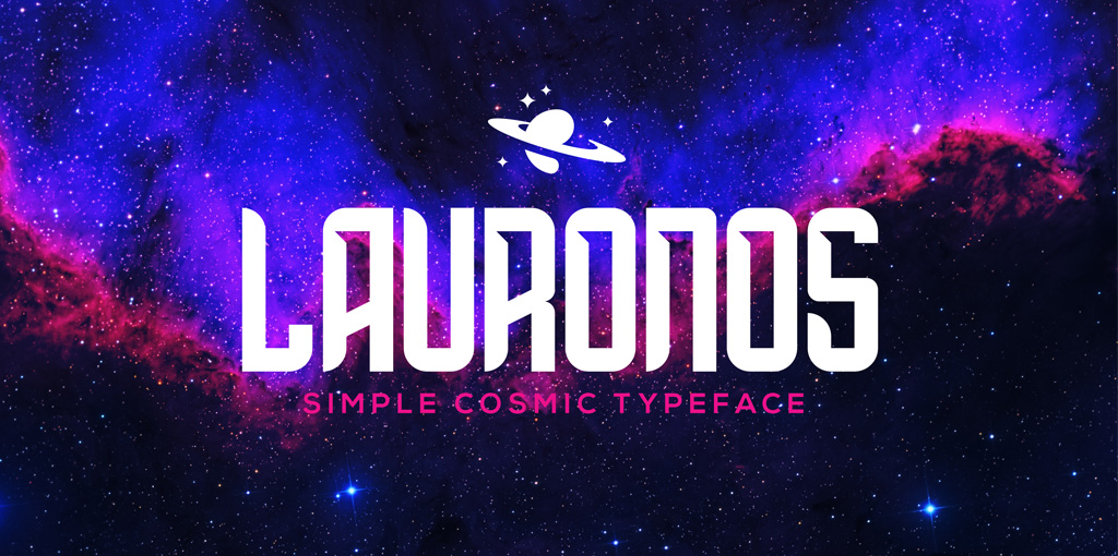 فونت انگلیسی Lauronos Typeface