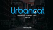 فونت انگلیسی Urbancat در 8 وزرن حرفه ای